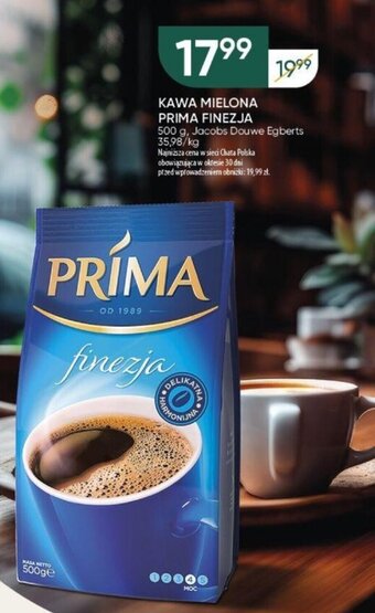 Chata Polska KAWA MIELONA PRIMA FINEZJA 500 g oferta