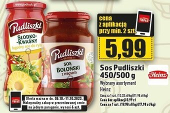 Topaz Sos Pudliszki 450/500 g oferta