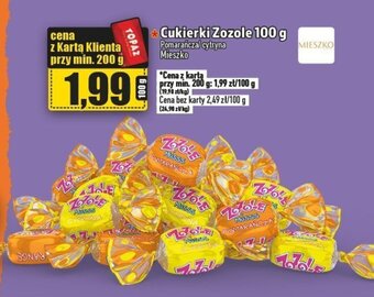 Topaz Cukierki Zozole 100 g oferta