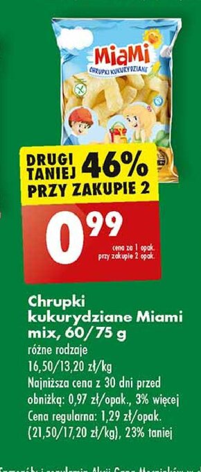 Biedronka Chrupki kukurydziane oferta