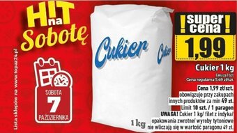Topaz Cukier 1 kg oferta