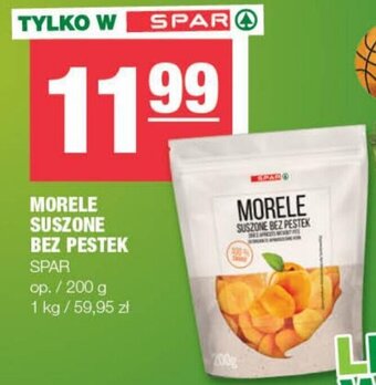 Spar MORELE SUSZONE BEZ PESTEK 200 g oferta