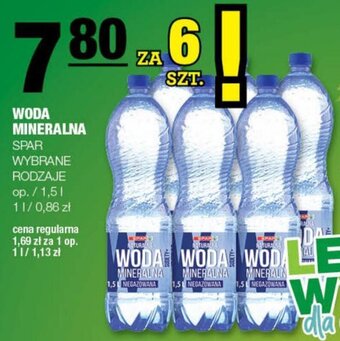 Spar WODA MINERALNA oferta