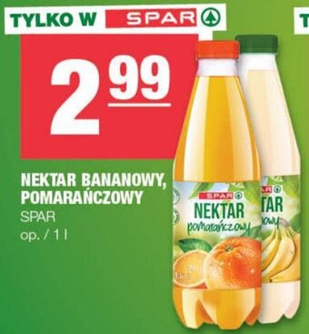 NEKTAR BANANOWY, POMARAŃCZOWY 1 L