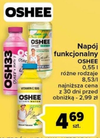 Carrefour Napój funkcjonalny OSHEE 0,55l oferta