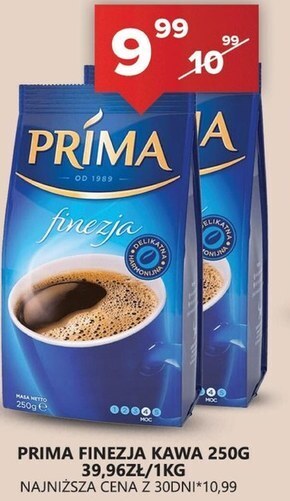 Spiżarnia Smakosza Prima finezja kawa mielona 250 g oferta