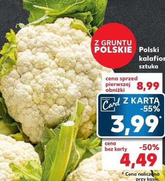Kaufland Kalafior polski oferta