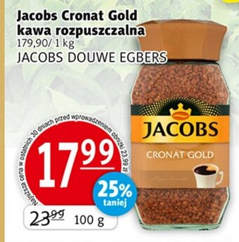 Prim Market Jacobs Cronat Gold kawa rozpuszczalna 100 g oferta