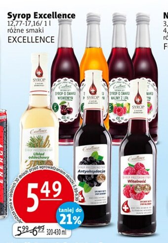 Prim Market Syrop Excellence 320-430 ml oferta