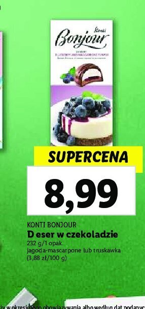 Lidl Deser bonjour o smaku jagoda-mascarpone oferta