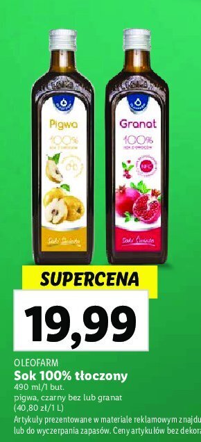 Lidl Syrop granat oferta