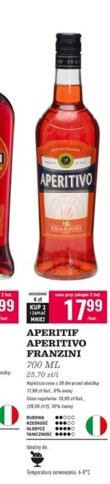 Biedronka Vermouth oferta