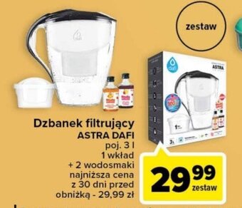 Dzbanek filtrujący ASTRA DAFI poj. 3 l