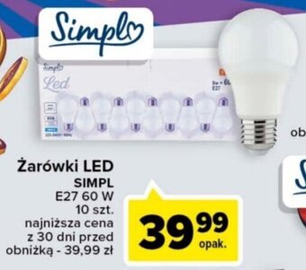 Carrefour Żarówki LED SIMPL 10 szt. oferta