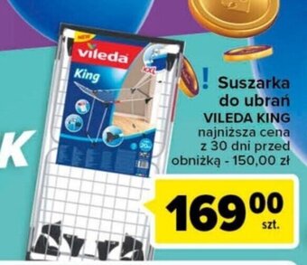 Carrefour Suszarka do ubrań VILEDA KING oferta