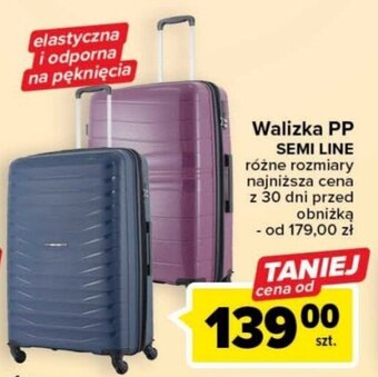 Carrefour Walizka PP SEMI LINE oferta
