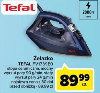 Carrefour Żelazko TEFAL FV1739E0 oferta