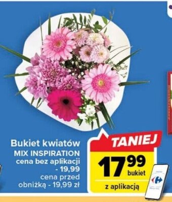 Carrefour Bukiet kwiatów MIX INSPIRATION oferta