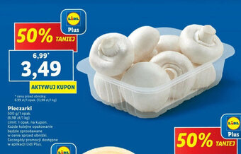 Lidl Pieczarki 500 g oferta