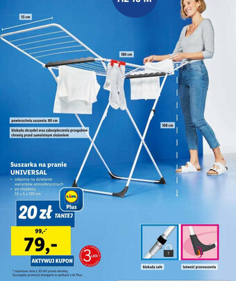Lidl Suszarka na pranie UNIVERSAL oferta