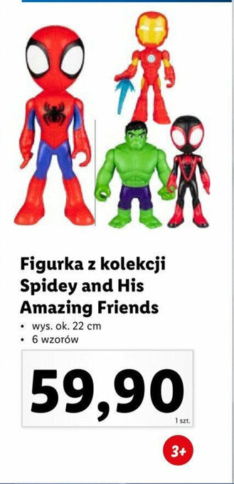 Lidl Figurka z kolekcji Spidey and His Amazing Friends oferta