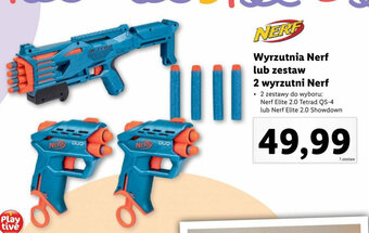 Lidl Wyrzutnia Nerf lub zestaw 2 wyrzutni Nerf oferta