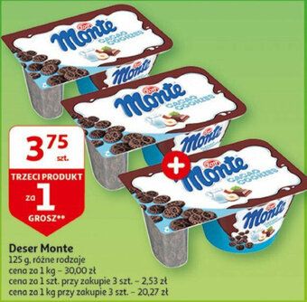 Auchan Deser Monte 125 g oferta