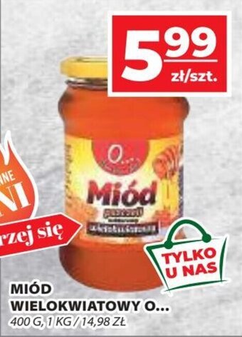 MIÓD WIELOKWIATOWY O... 400 G