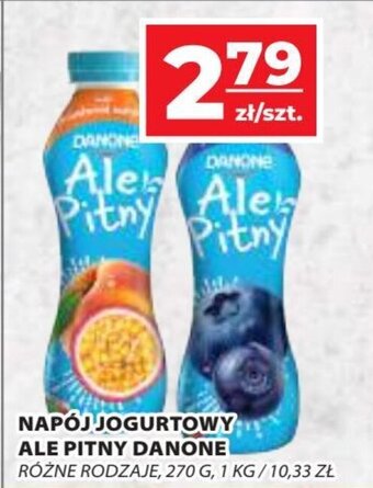 Top Market NAPÓJ JOGURTOWY ALE PITNY DANONE 270g oferta