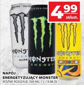 Top Market NAPÓJ ENERGETYZUJĄCY MONSTER 500 ML oferta