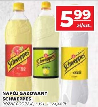 Top Market NAPÓJ GAZOWANY SCHWEPPES 1,35 L oferta