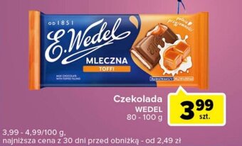 Carrefour Express Czekolada WEDEL 80-100g oferta