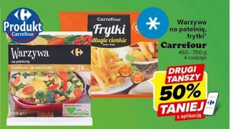 Carrefour Express Warzywa na patelnię, frytki Carrefour 450 - 750 g oferta