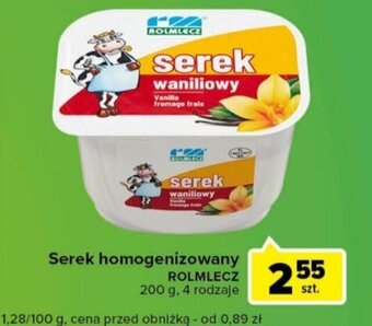 Carrefour Express Serek homogenizowany ROLMLECZ 200g oferta