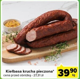 Carrefour Express Kiełbasa krucha pieczona 1kg oferta