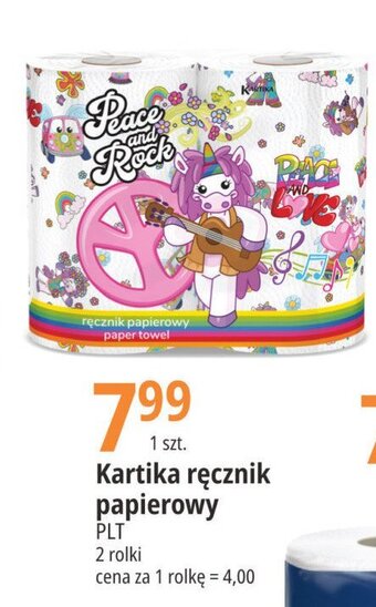E.Leclerc Ręcznik papierowy peace and rock oferta