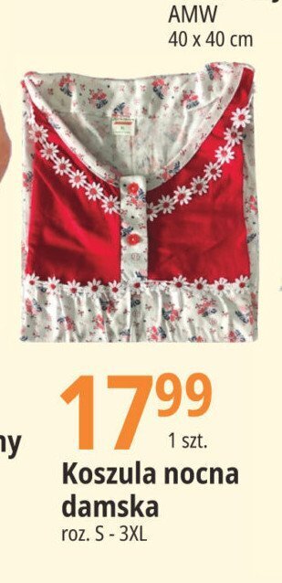 E.Leclerc Koszula nocna damska rozm. s-3xl oferta