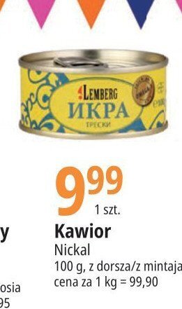 E.Leclerc Kawior z dorsza oferta