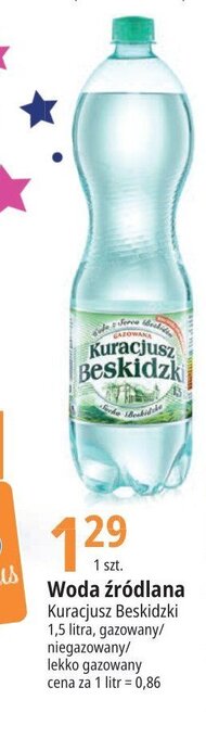 E.Leclerc Woda lekko gazowana oferta