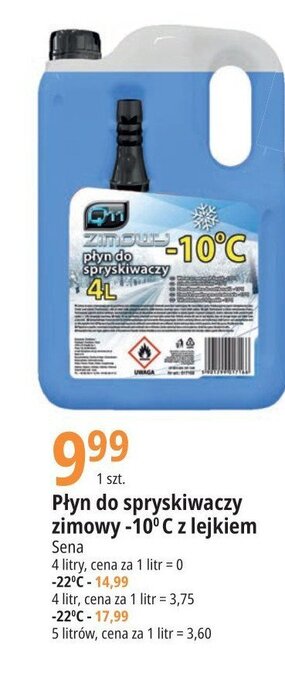 E.Leclerc Płyn do spryskiwaczy -22 c oferta