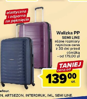 Carrefour Walizka pp t5586-1 25 l oferta