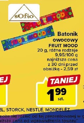 Carrefour Baton truskawkowy oferta