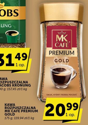Groszek KAWA ROZPUSZCZALNA MK CAFE PREMIUM GOLD oferta
