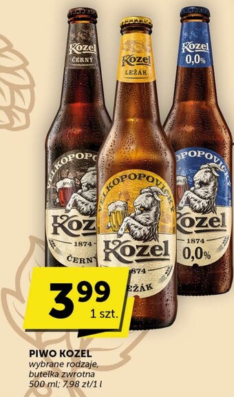 Groszek PIWO KOZEL 500 ml oferta