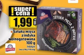 Topaz Indykpol Sztuka mięsa z indyka wolnogotowana 100g oferta