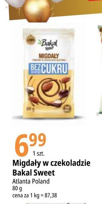 E.Leclerc Migdały smażone solone w czekoladzie mlecznej oferta