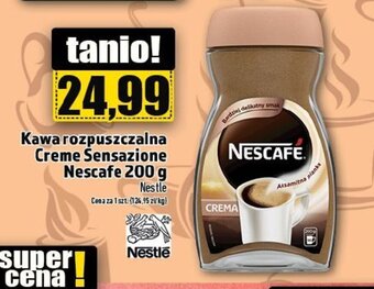 Topaz Kawa rozpuszczalna Creme Sensazione Nescafe 200 g oferta