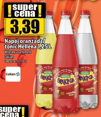 Topaz Napój oranżada/ tonic Hellena 1,25 L oferta