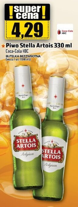Topaz Piwo Stella Artois 330 ml oferta