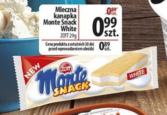Delisso Delikatesy Mleczna kanapka Monte Snack White 29 g oferta